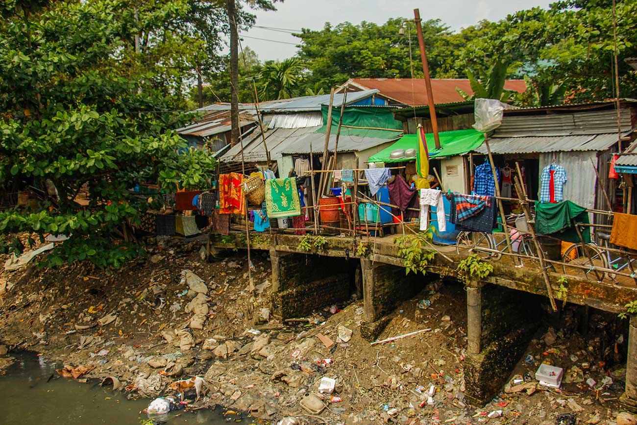 lokale hjem i yangon