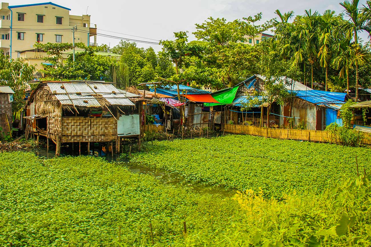 lokale hjem i yangon