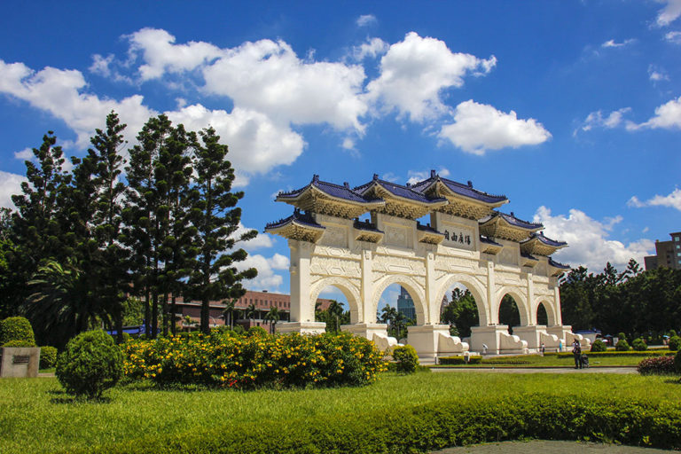 smuk arkitektur i Taipei