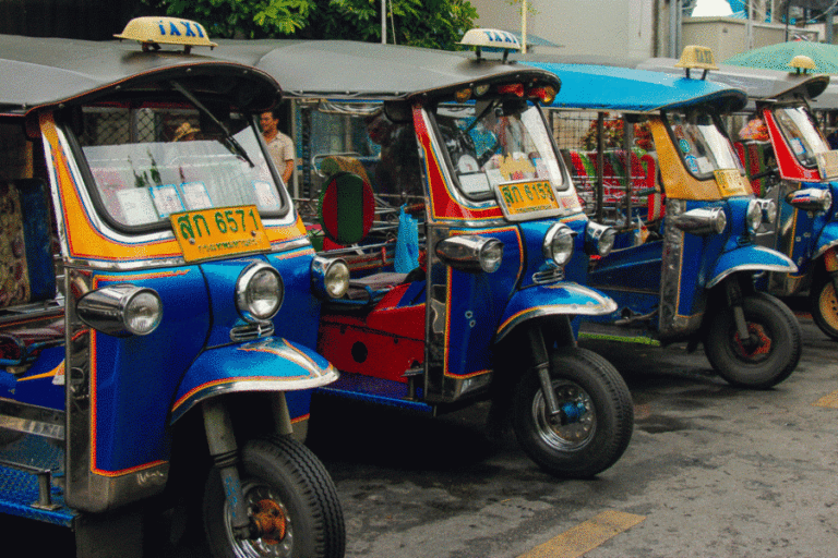 tuk tuk i Thailand Asien