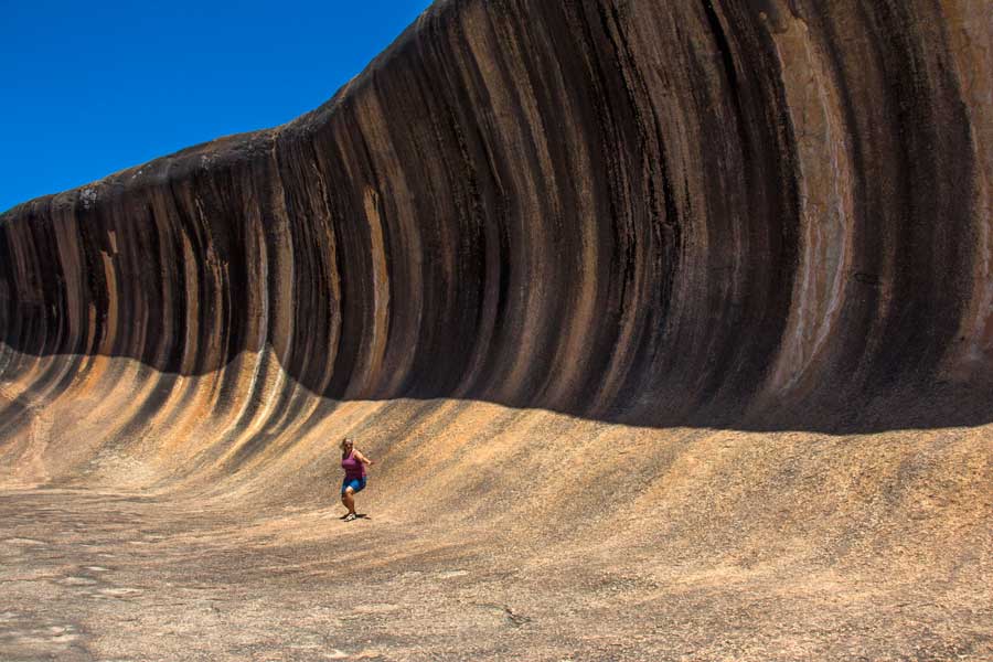 Wave Rock i Vestaustralien