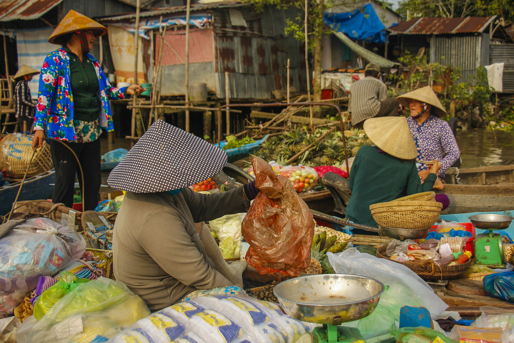 flydende marked vietnam