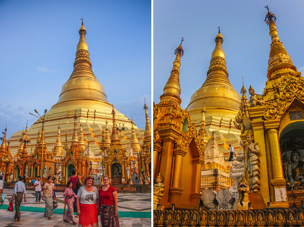 Shwedagon Pagoden i Yangon