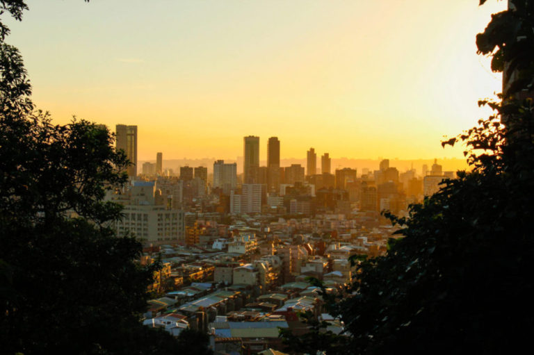 Trekking op ad Elephant Mountain, Taipei