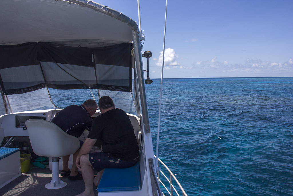 sejltur på Great Barrier Reef