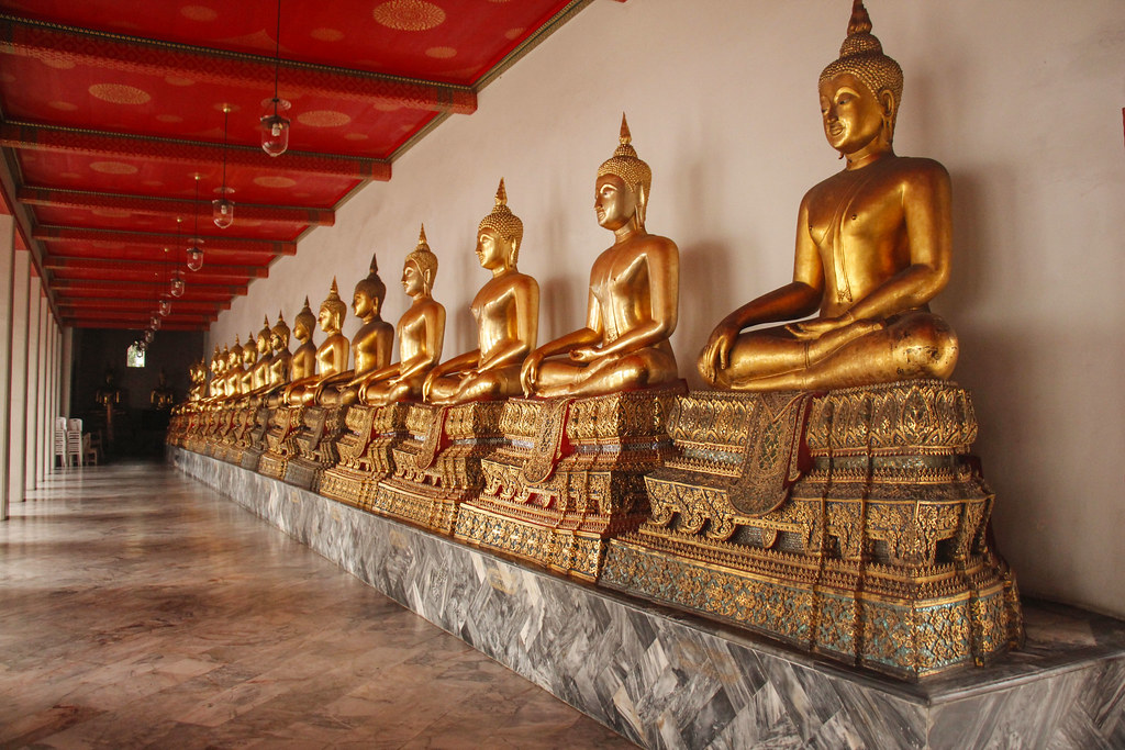 wat pho temple i Bangkok