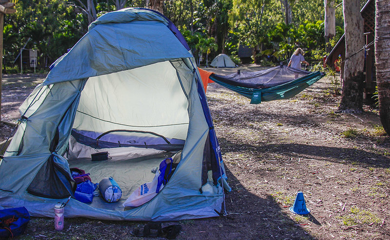 camping i Queensland