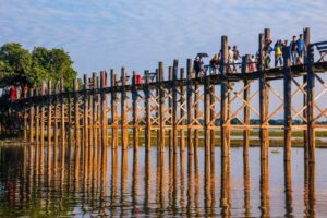 U Bein Bridge, Mandalay