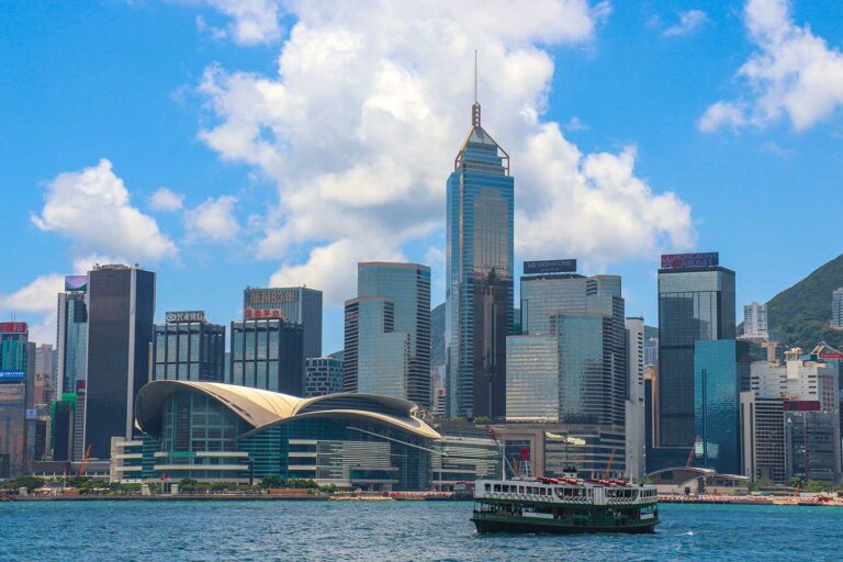 Hong kong skyline