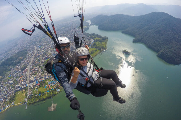 de bedste steder at paraglide