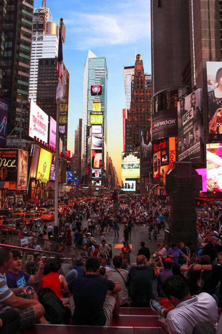 times square, den mest besøgte seværdighed i new york