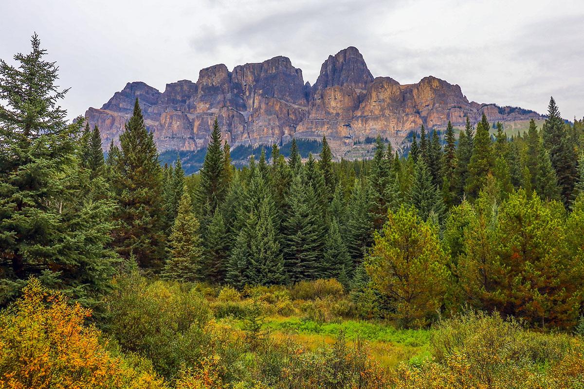 Castle Mountain, Bow Valley Parkway