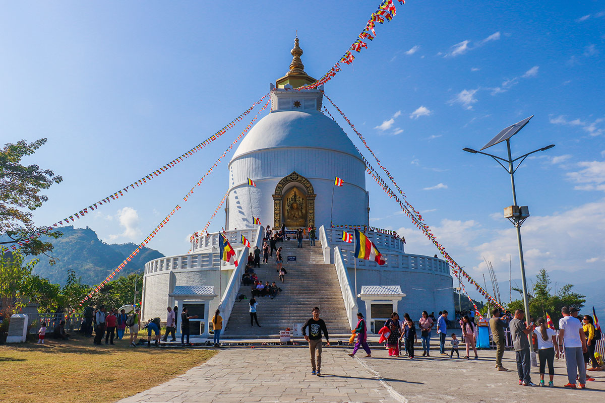 World Peace Pagoda, Pokhara, Nepal