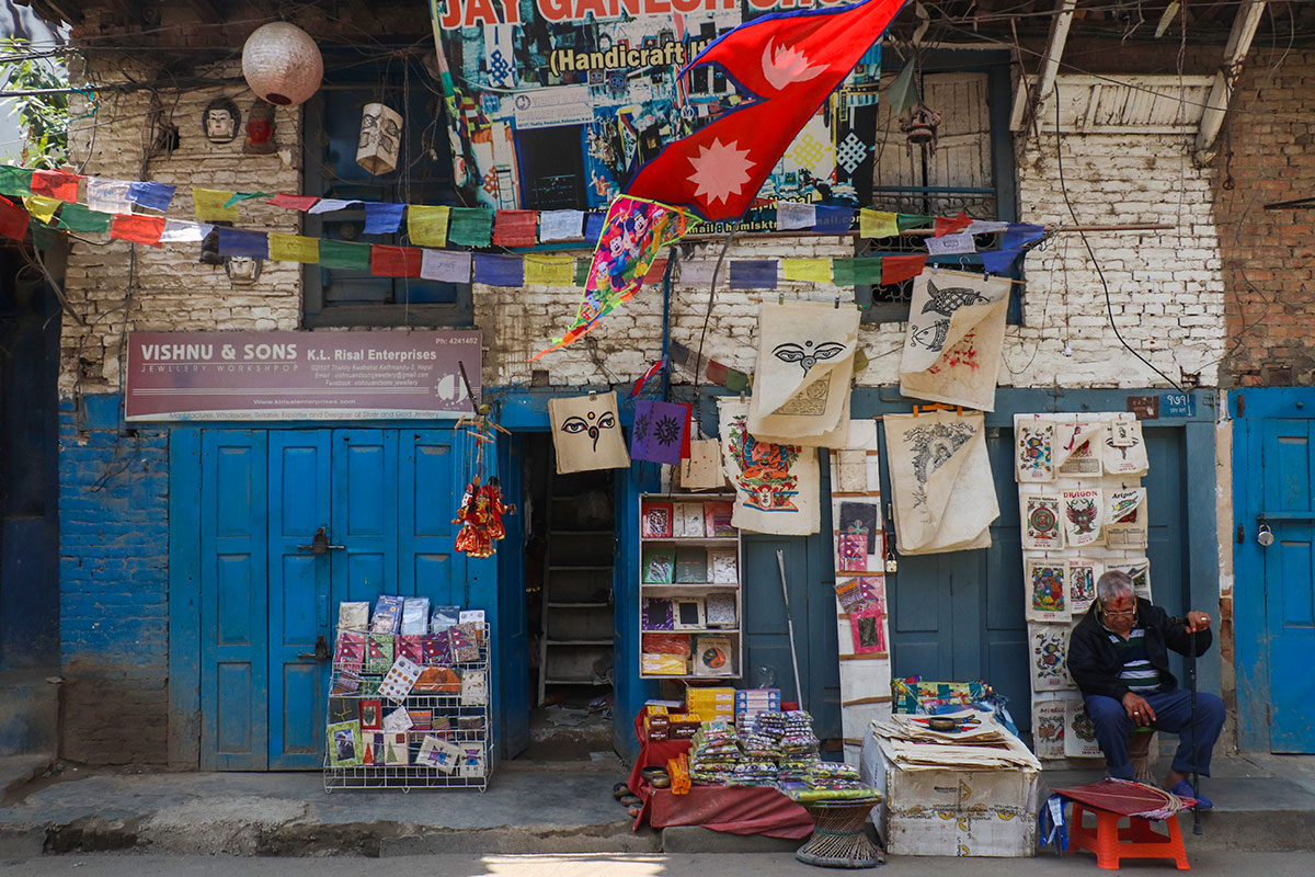 butik i Kathmandu