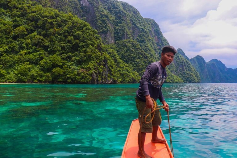 snorkelsted ved coron