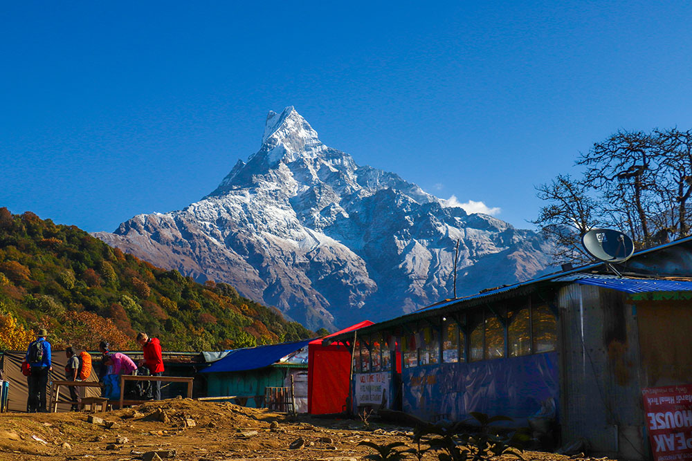 Low Camp, Mardi Himal, Nepal