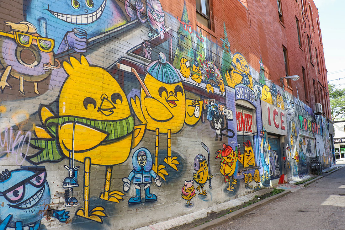 graffiti alley, Toronto