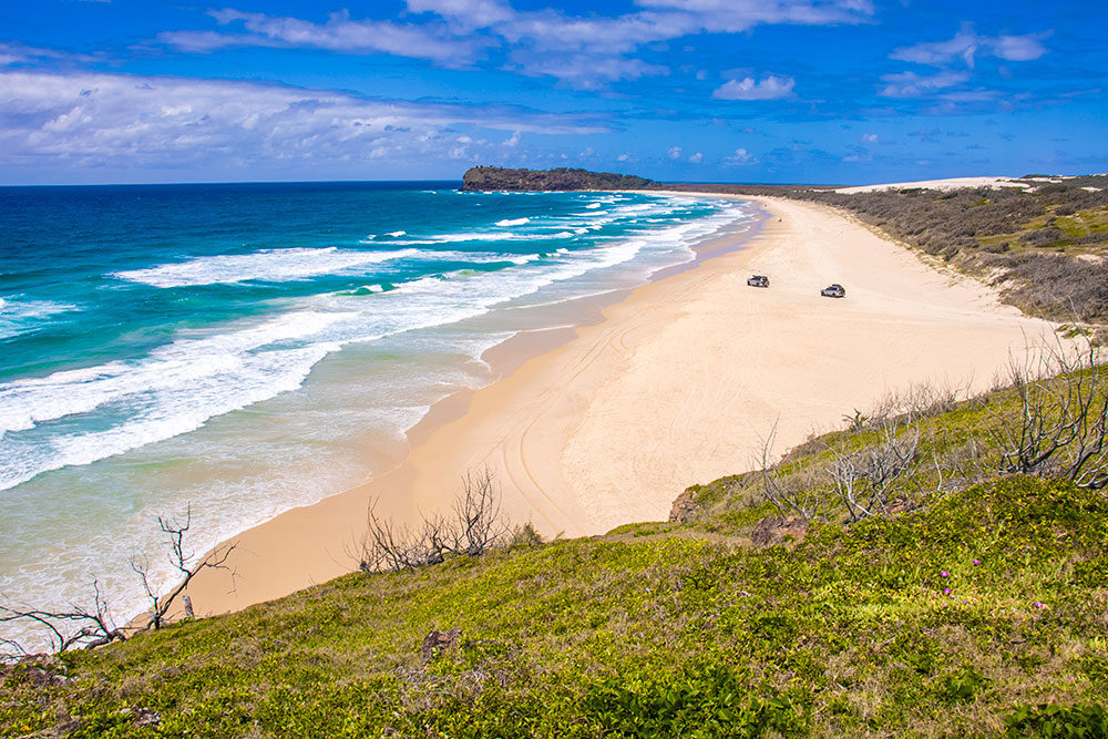 indian head, fraser island