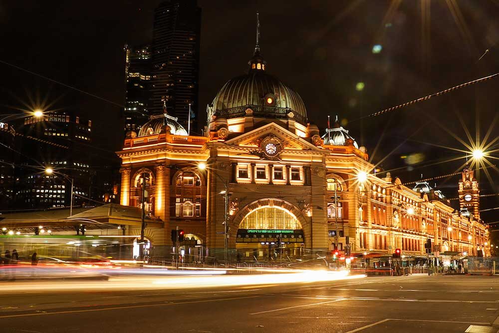 flinders street station, Melbourne