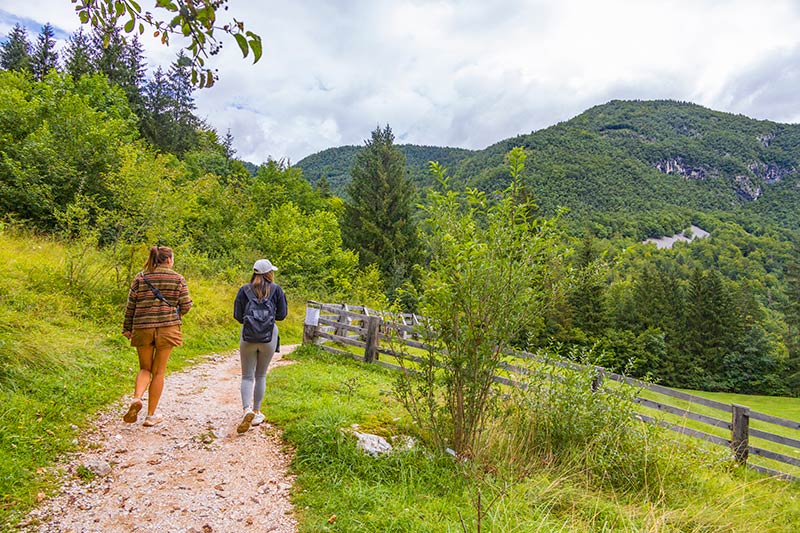 vandring i Slovenien