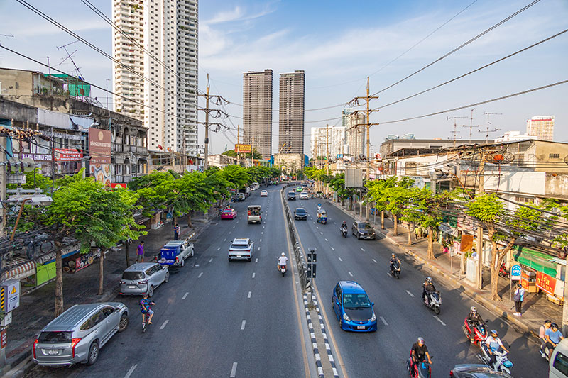 trafik i bangkok