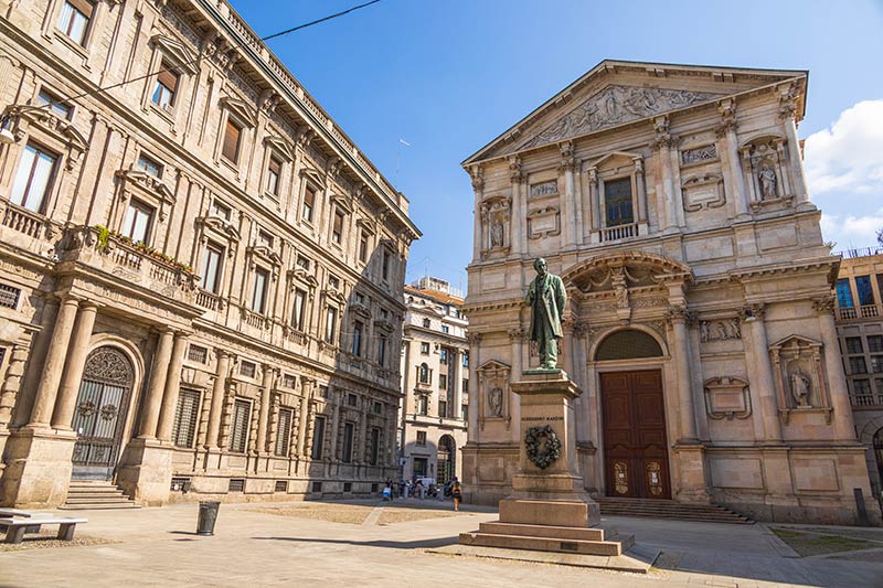 Piazza San Fedele i Milano