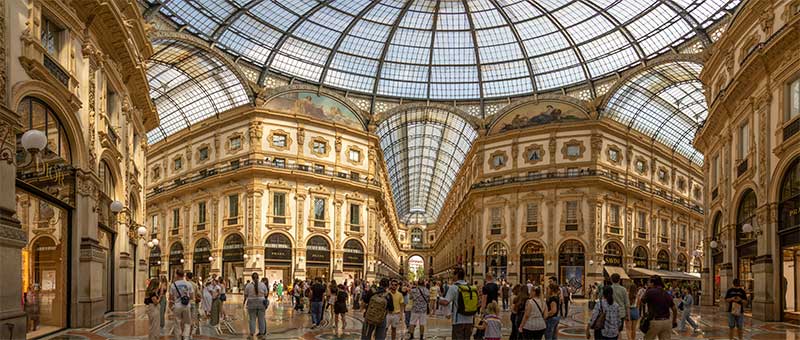 Galleria Vittorio Emanuele II, shoppingcenter i Milano