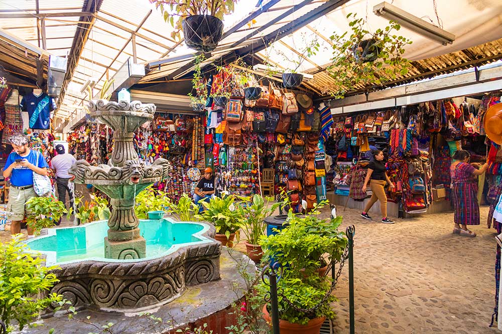 Mercado de Artesanías, antigua